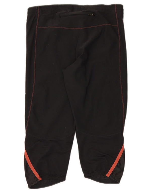 Nike Dri Fit Capri Pantalones de chándal para Mujer UK 44 Mediano Negro Poliéster