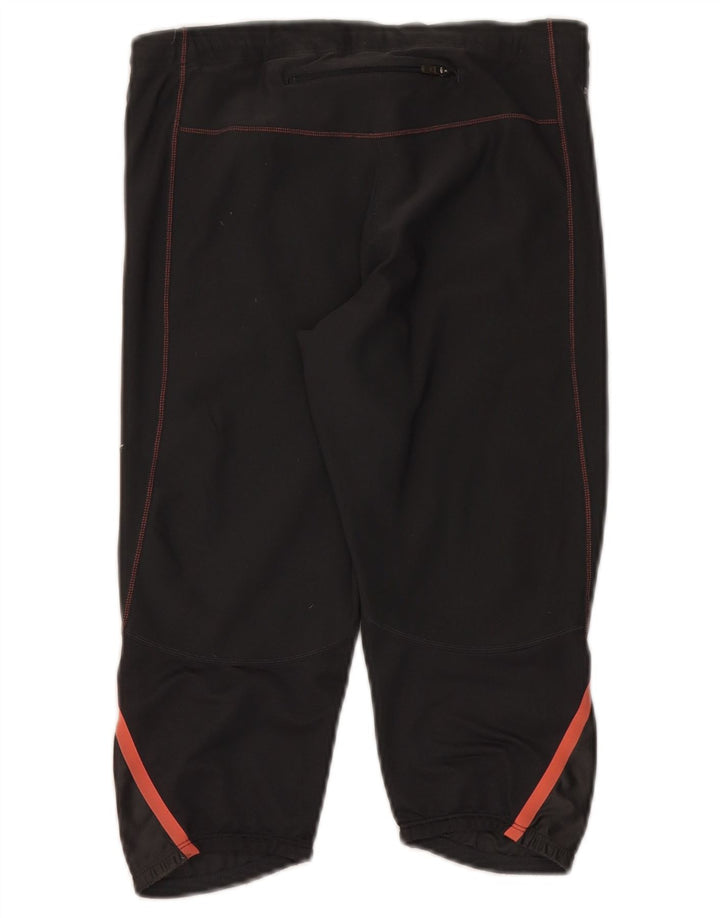 Nike Dri Fit Capri Pantalones de chándal para Mujer UK 44 Mediano Negro Poliéster