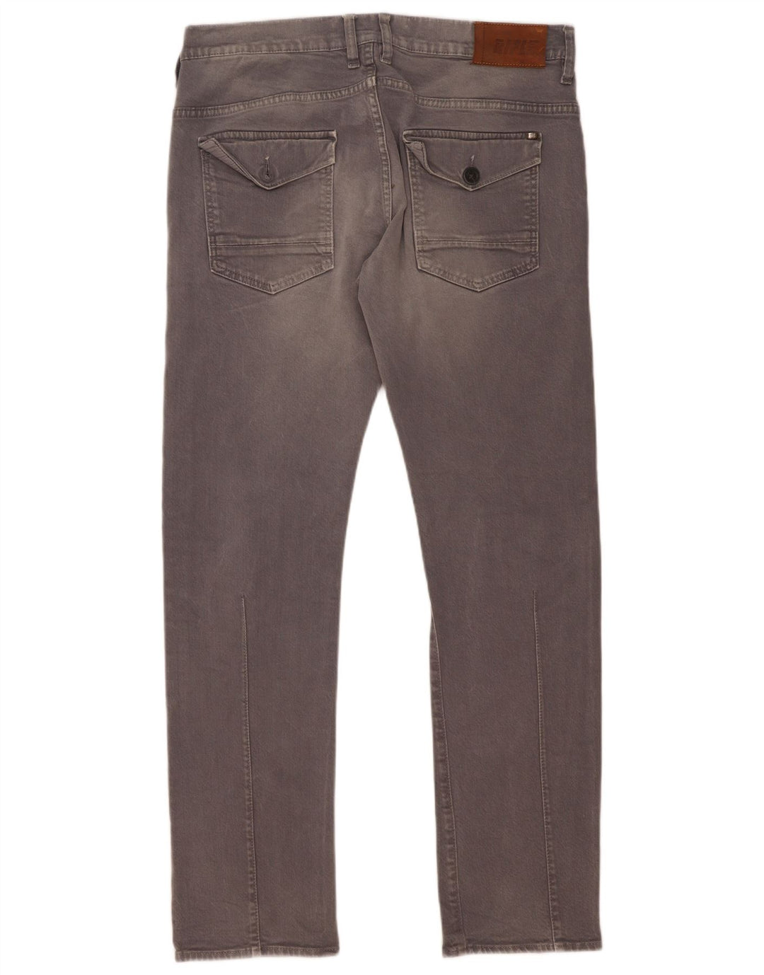 Vaqueros ajustados para hombre Rifle W32 L31 Algodón gris