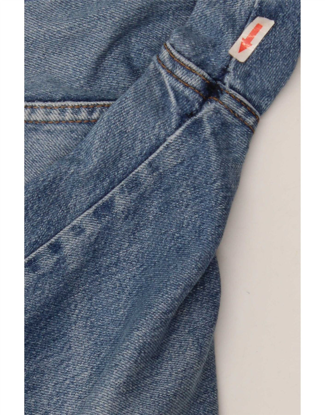 Wrangler Vaqueros rectos desgastados Texas para hombre W36 L32 Algodón azul