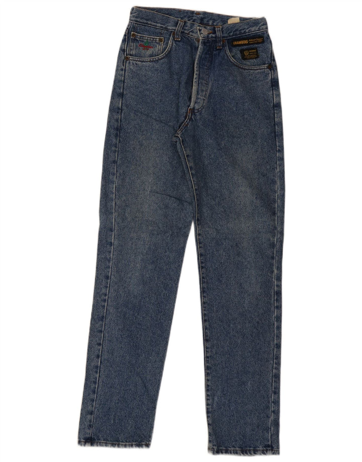 Vaqueros rectos para hombre Chambers W28 L30 Algodón azul