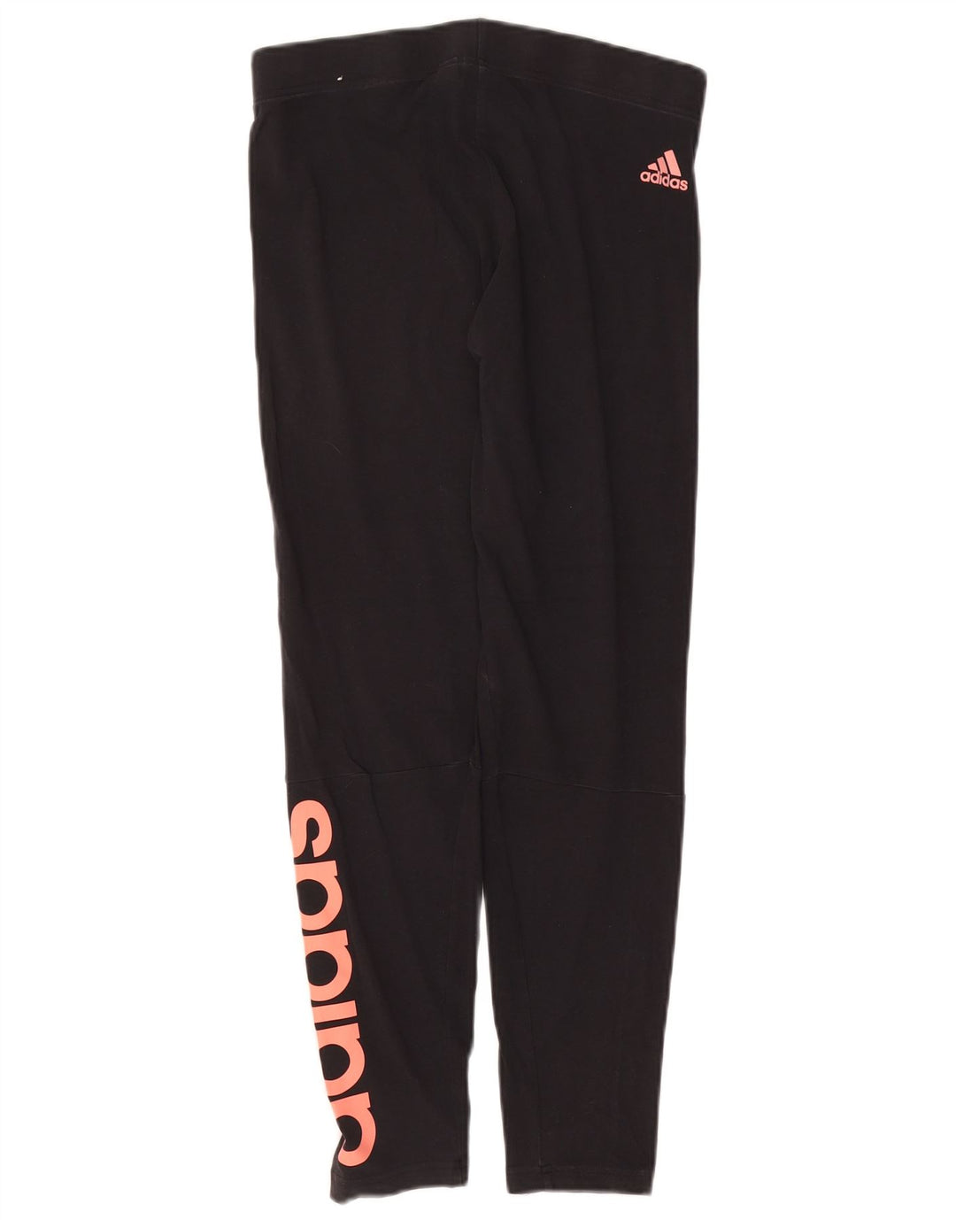Adidas Leggings gráficos para mujer Reino Unido 12/14 Mediano Negro Algodón