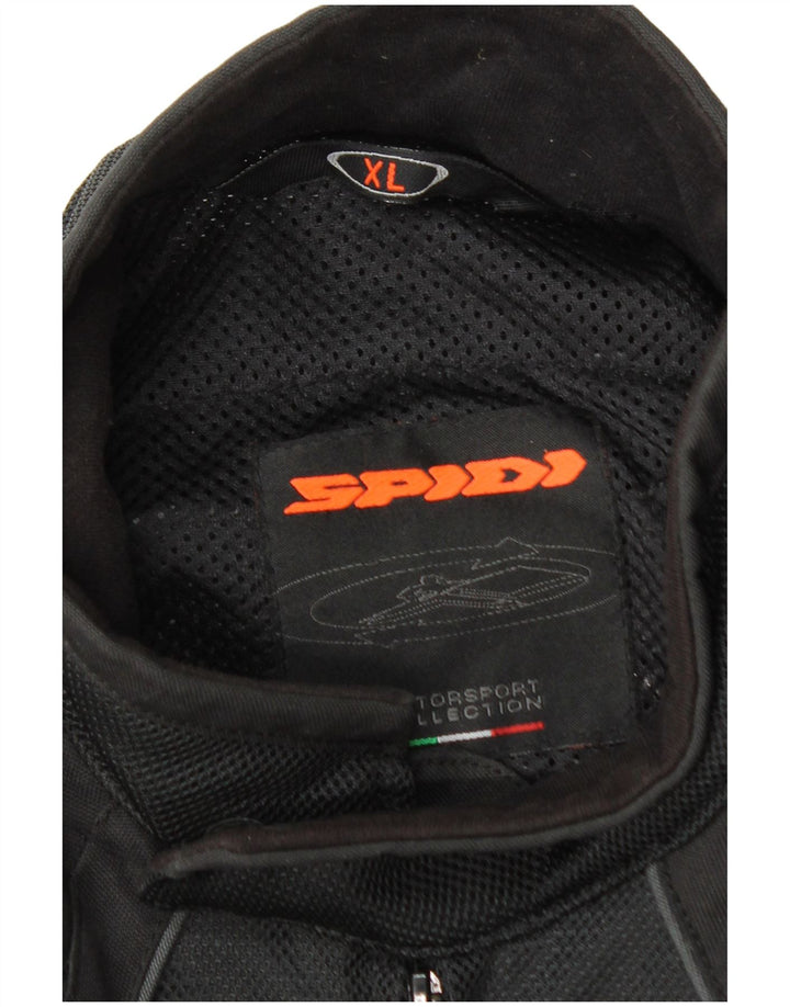 SPIDI Chaqueta gráfica para hombre UK 42 XL Negro