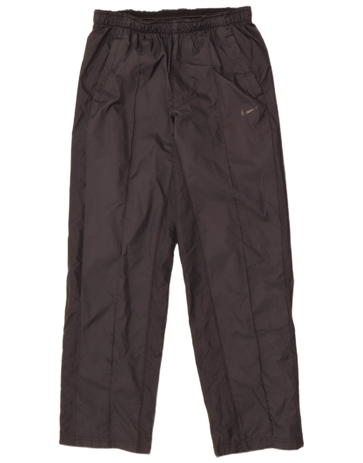 Nike - Pantalones de chándal para mujer, talla 30/32, nailon negro mediano