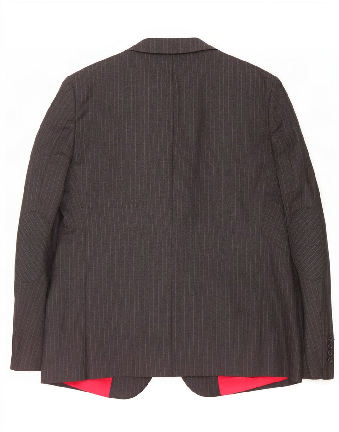 Tommy Hilfiger Chaqueta tipo blazer de 2 botones para hombre IT 56 3XL Gris a rayas