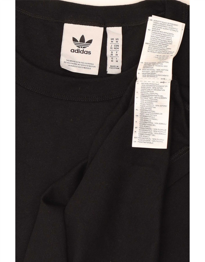 Camiseta Adidas Hombre Top Medium Negro Algodón