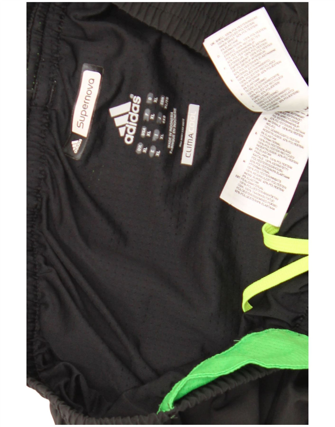 Adidas Mens Climacool Sport Shorts XL Negro Poliéster