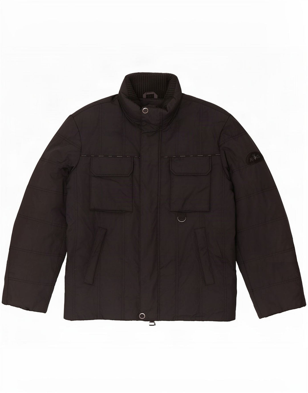 Chaqueta acolchada Hombre Trussardi Jeans IT 48 Medium Negro Poliéster
