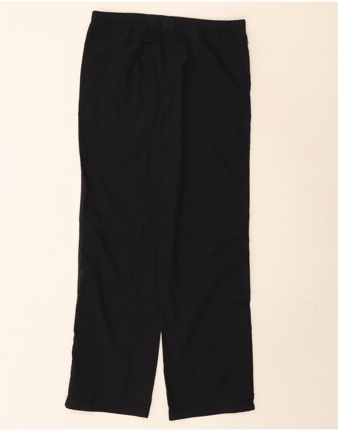 Nike Pantalones de chándal para mujer UK 8/10 Small Negro Poliéster