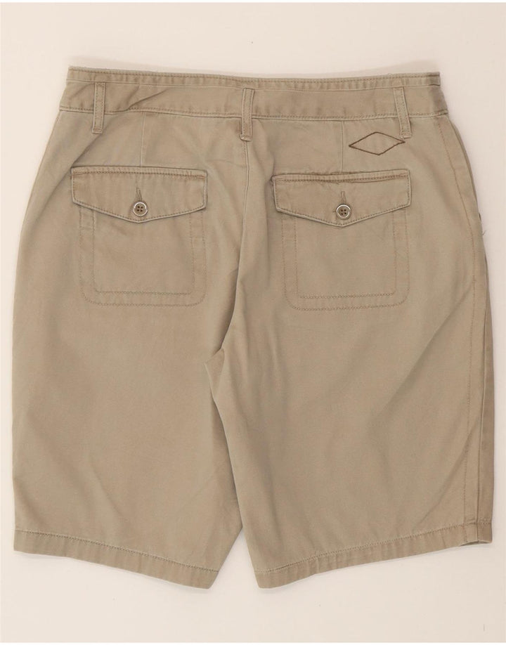 EDDIE BAUER Womens Casual Shorts US 6 Medium W30  Beige Cotton Vintage Eddie Bauer and Second-Hand Eddie Bauer from Messina Hembry 