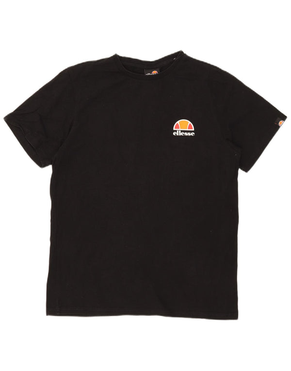 ELLESSE Camiseta para mujer Top UK 12 Medium Black