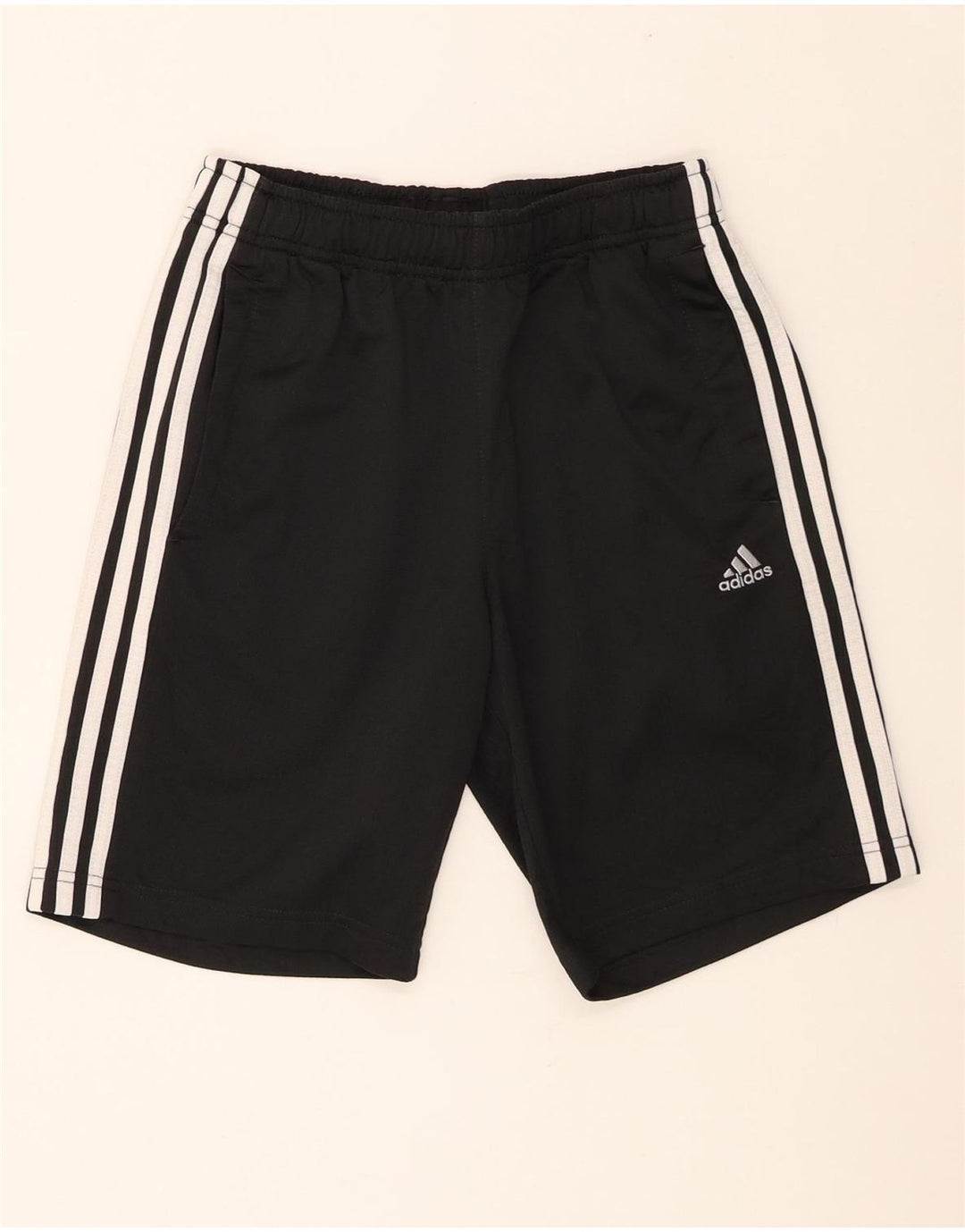 Adidas Pantalón corto deportivo para niño 13-14 años Negro Poliéster