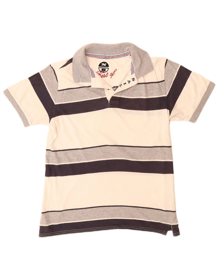 Polo North Sails Hombre Pequeño De Algodón A Rayas Multicolor