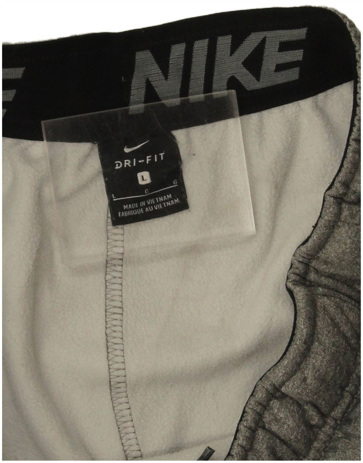 Nike Hombre Dri Fit Chándal Pantalones Joggers Grande Gris Moteado Poliéster