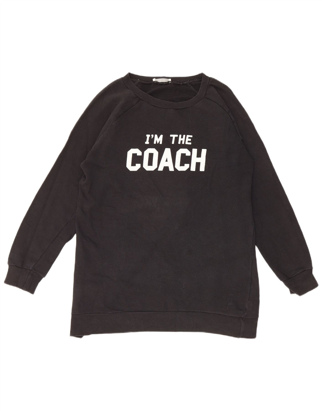 Zara Hombre Trafaluc Graphic Sudadera Jumper Small Negro