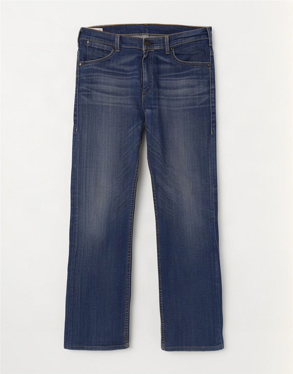 Vaqueros Levi's Hombre Rectos W33 L30 Algodón Azul