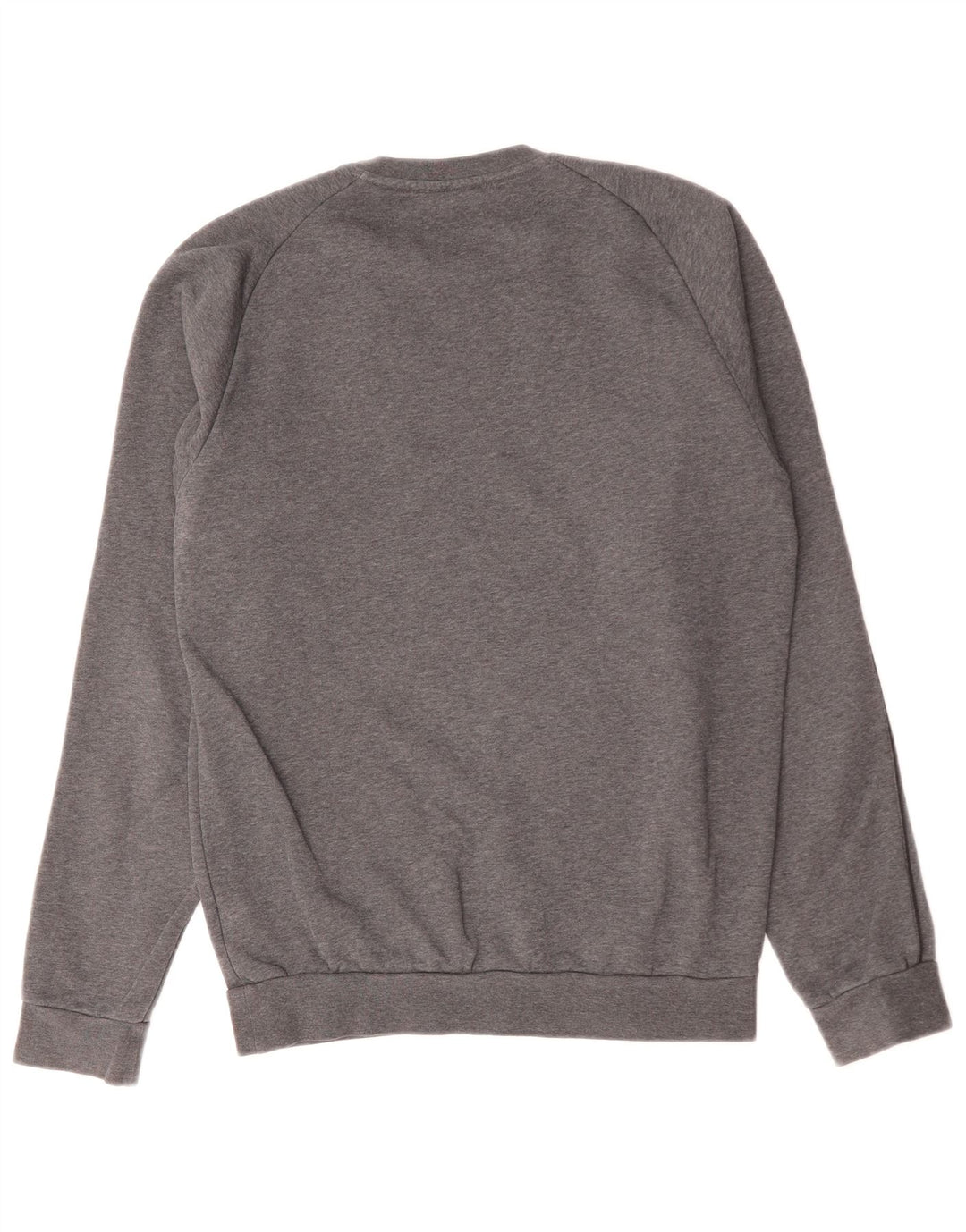 Adidas Hombre Sudadera Jumper Small Gris Algodón