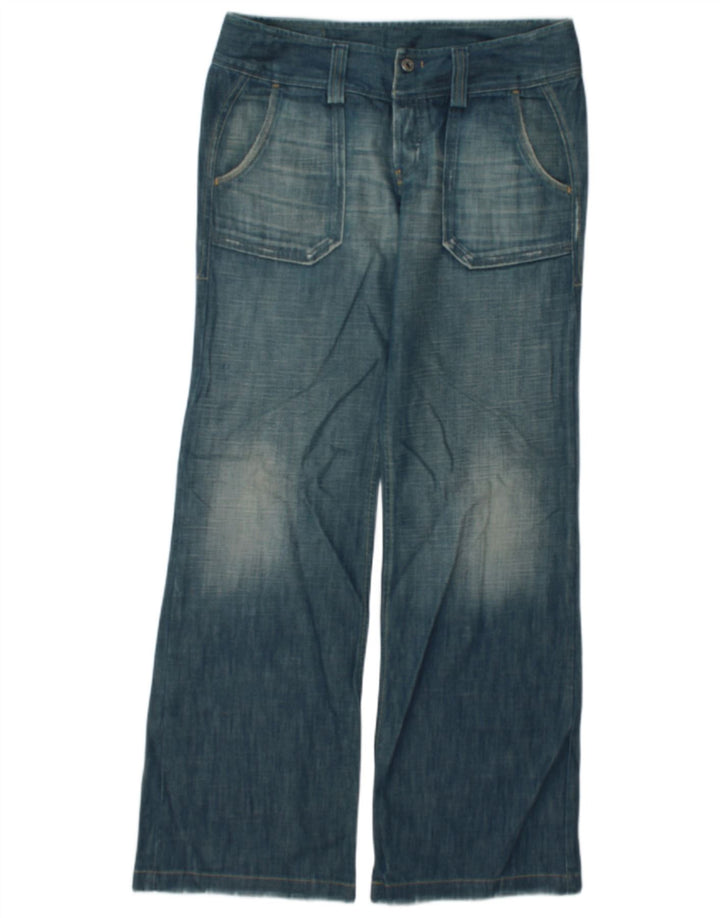 Diesel Mujer Vaqueros Sueltos W29 L34 Algodón Azul