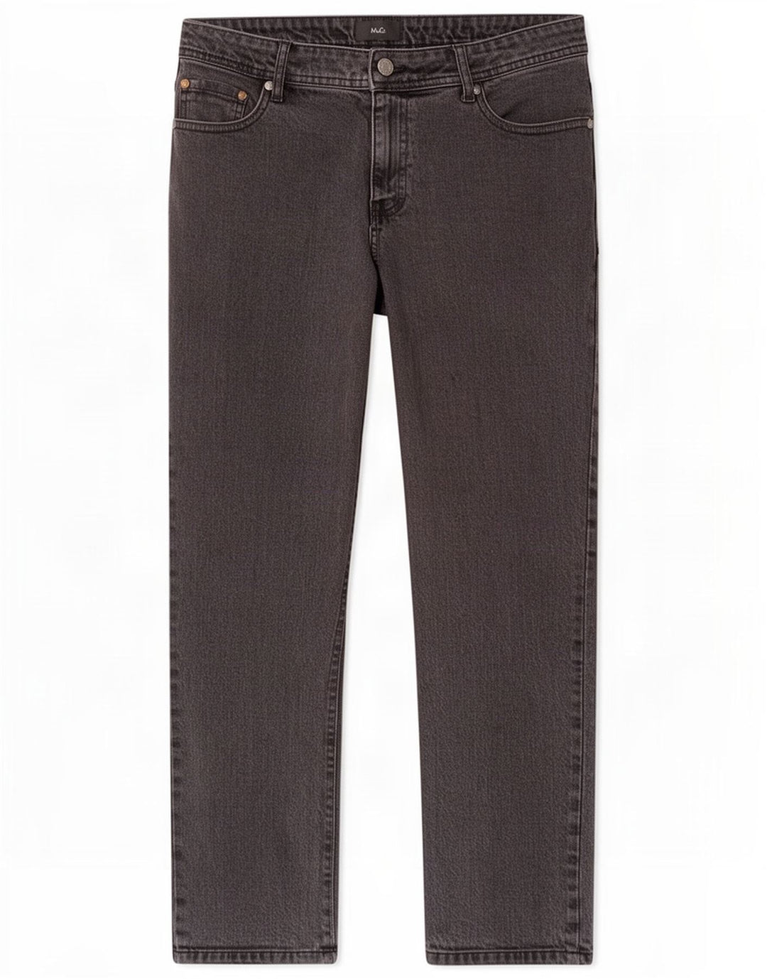 Vaqueros rectos regulares para hombre M&Co W40 L29 Algodón gris