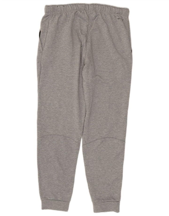 Nike Hombre Dri Fit Chándal Pantalones Joggers Grande Gris Poliéster