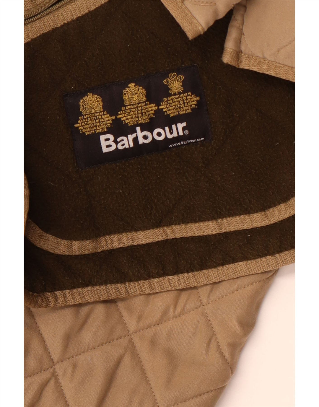 Barbour Chaqueta acolchada para hombre Reino Unido 40 Grande Marrón