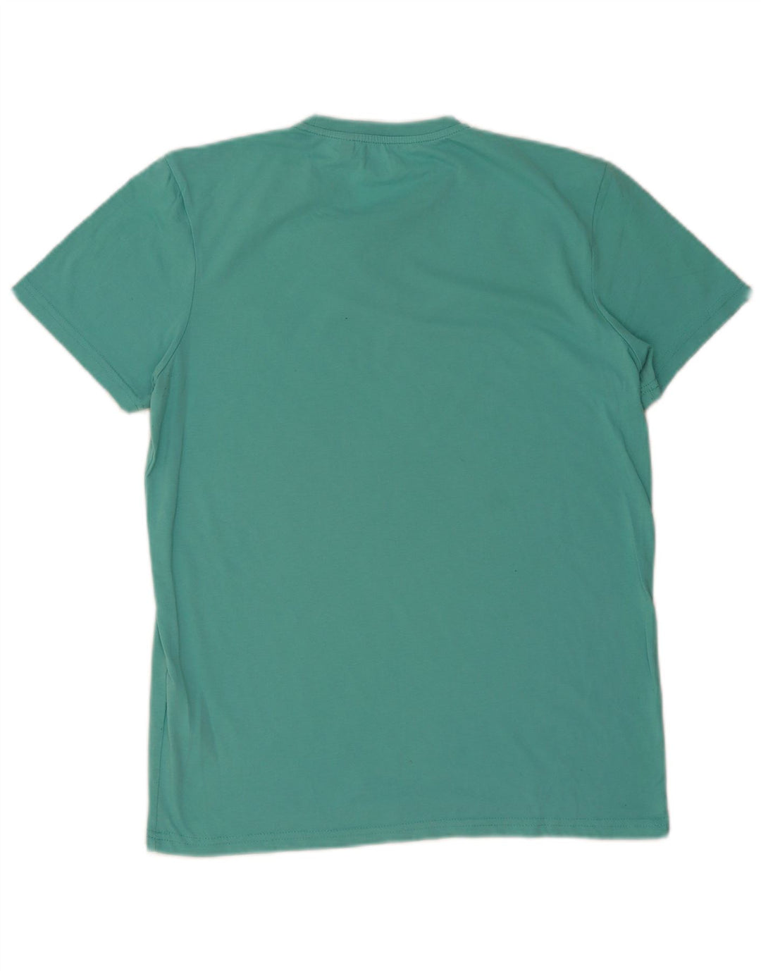 LYLE & SCOTT Camiseta para hombre Top Medium Turquesa Algodón