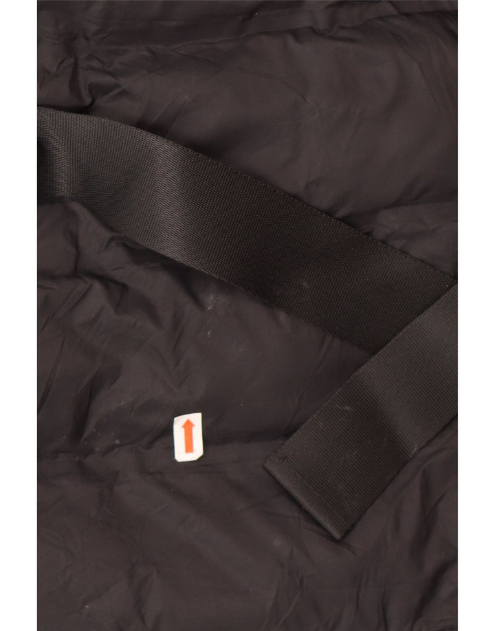 Zara Mujer Chaleco Acolchado Extragrande UK 40 Small Negro