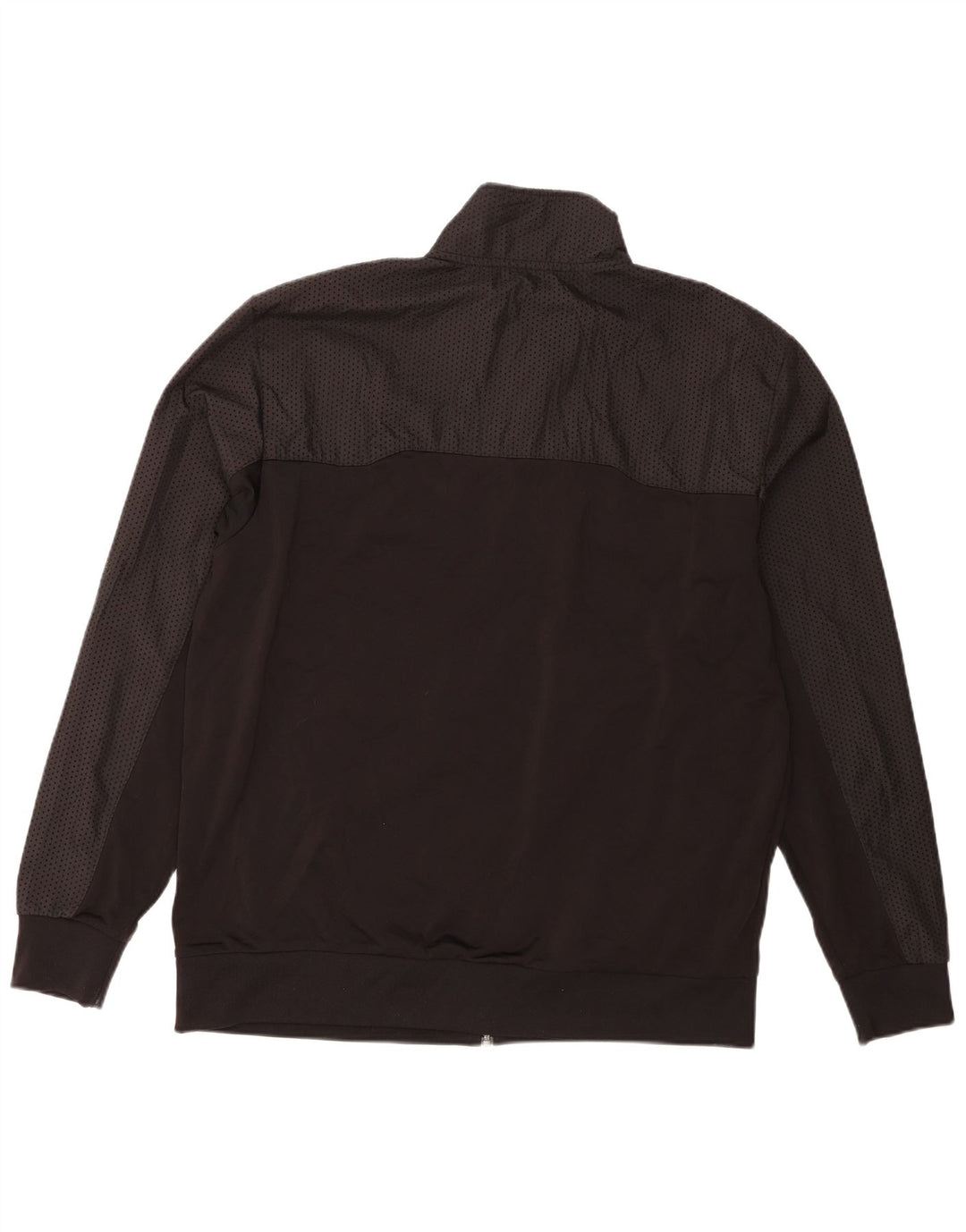 Puma Hombre Chándal Top Chaqueta XL Negro Manchado