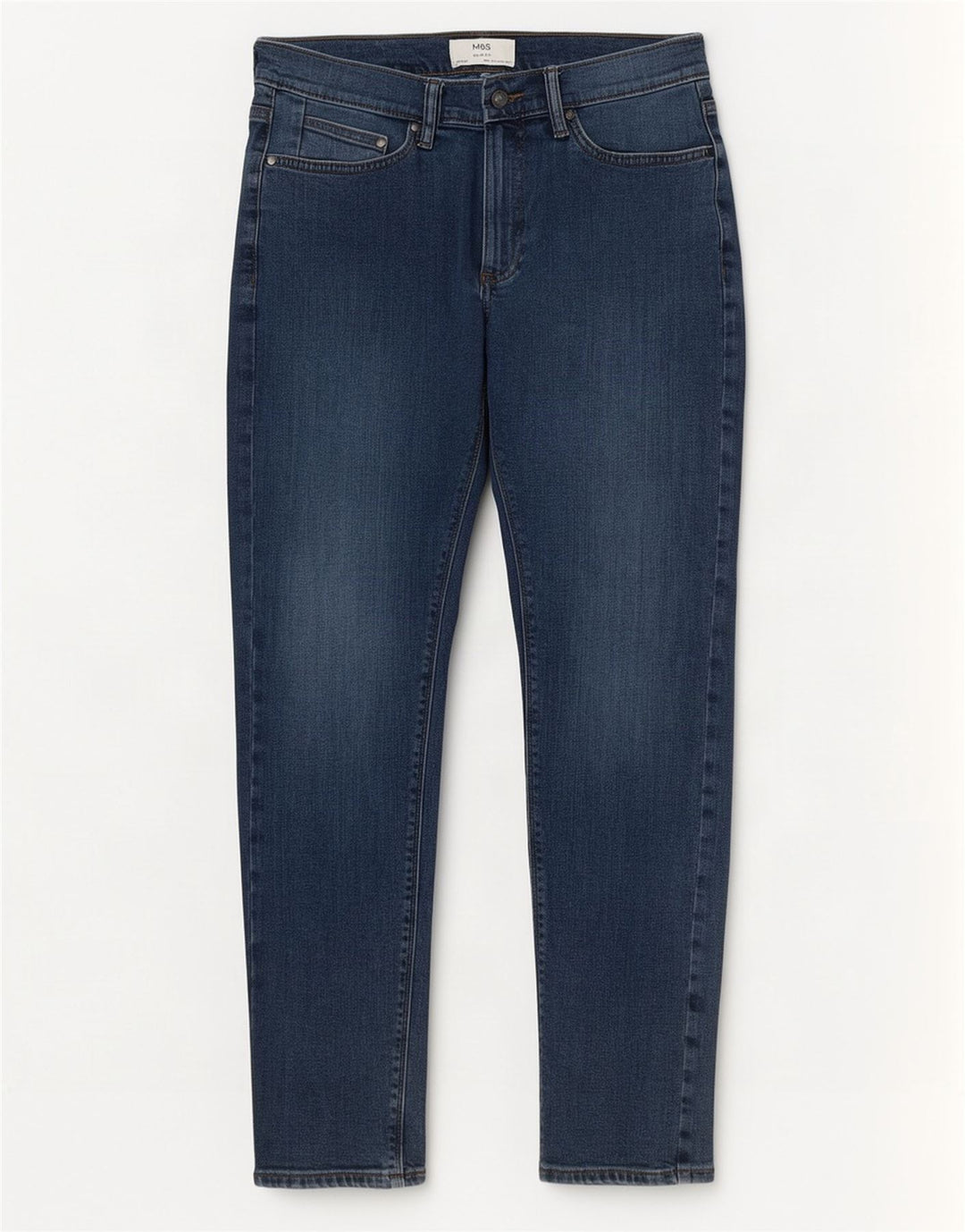 Marks & Spencer Vaqueros Slim para Mujer W30 L31 Algodón Azul
