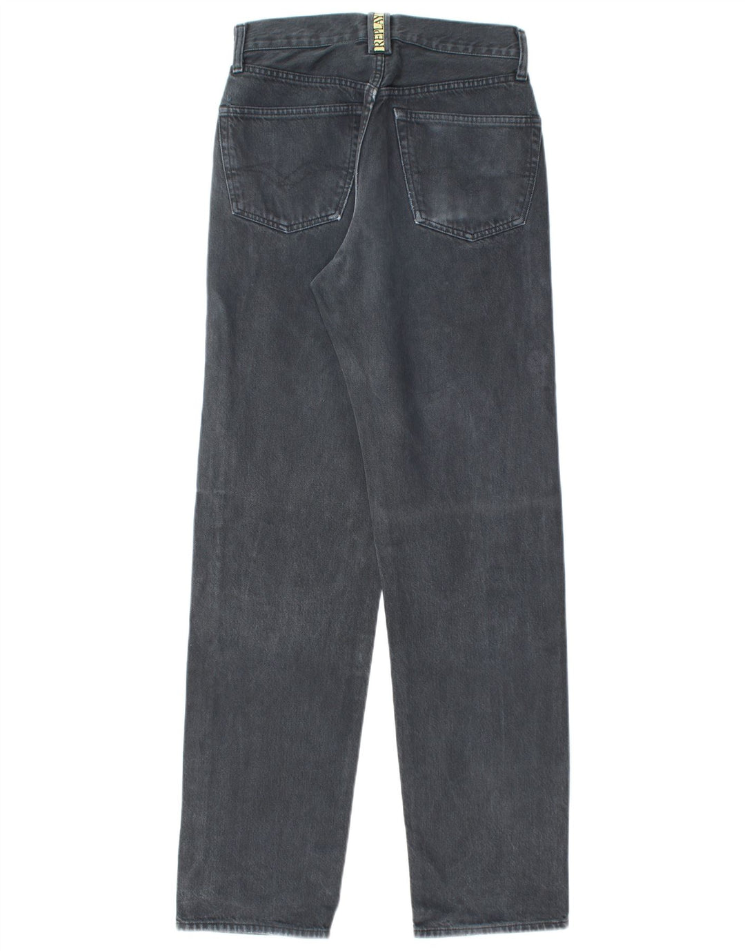 Replay Vaqueros rectos para hombre W28 L32 Algodón gris