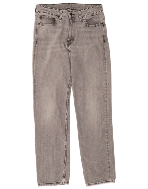 Levi's Hombre 511 Slim Jeans W32 L32 Algodón Gris