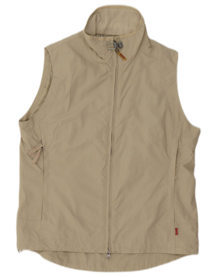 Slam Hombre Chaqueta De Chándal Sin Mangas Nylon Beige Medio