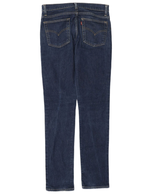 Vaqueros Levi's Mujer Slim W28 L34 Algodón Azul Marino