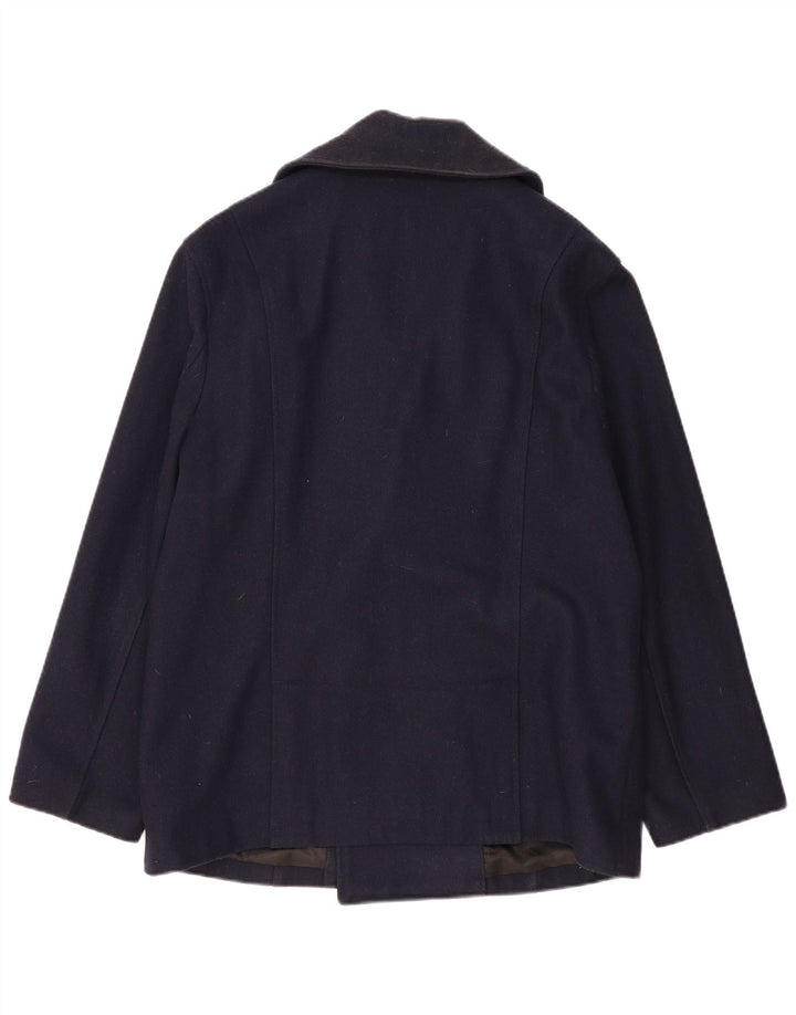 Guess Chaquetón para hombre UK 44 2XL Lana azul marino