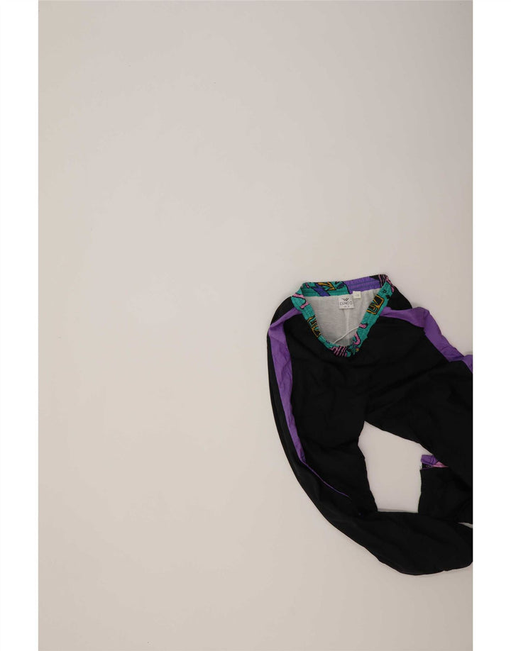 Dingo Hombre Pantalones De Chándal Joggers Small Negro Colorblock