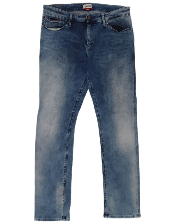 Tommy Hilfiger Jeans Scanton Slim para Hombre W36 L31 Algodón Azul