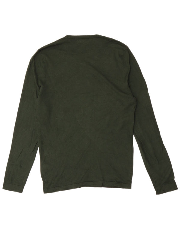 Zara Hombre Top Manga Larga Small Verde