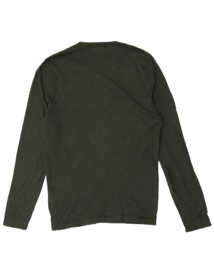 Zara Hombre Top Manga Larga Small Verde