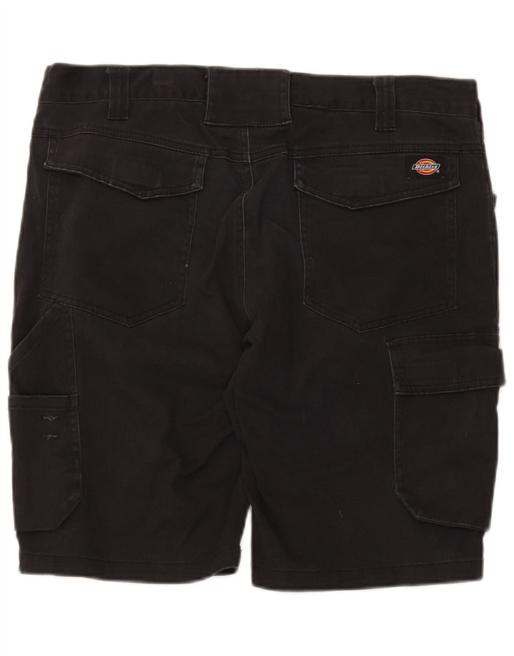 Dickies Mens Cargo Shorts W36 Grande Algodón Negro