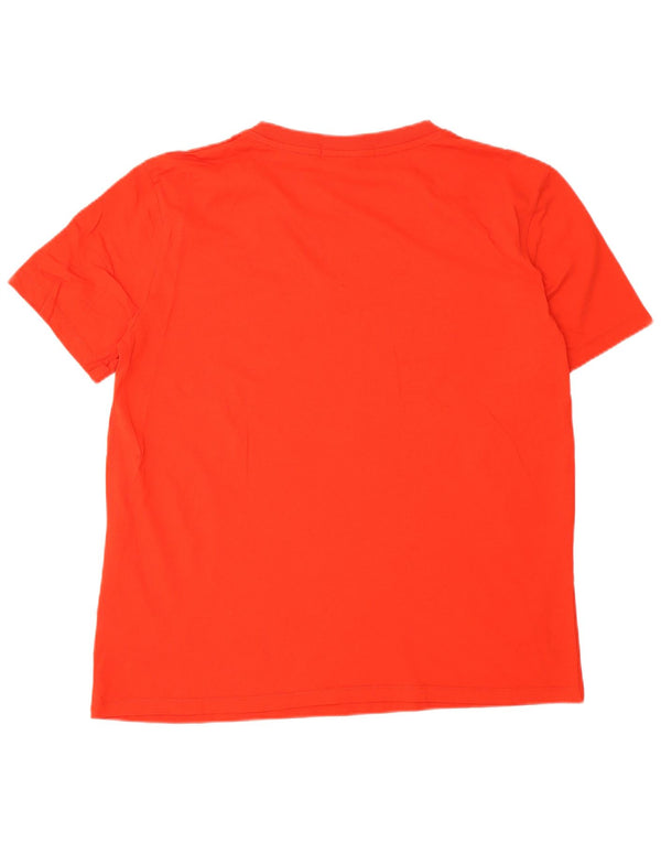 CALVIN KLEIN JEANS Camiseta Hombre Top XL Rojo Algodón