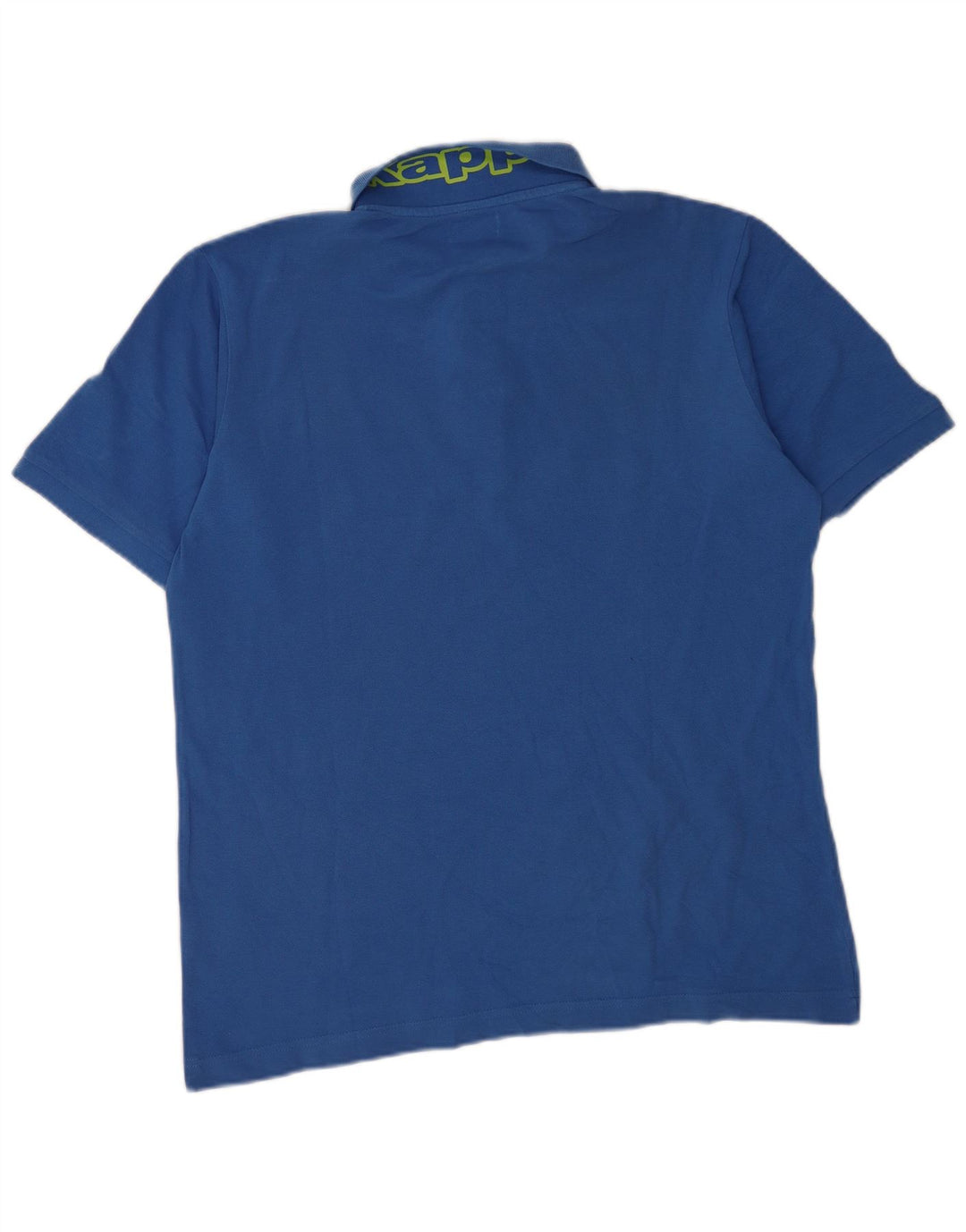 Kappa Polo Gráfico Para Hombre Algodón Azul Grande