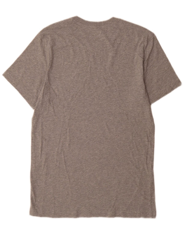 Camiseta Nike Hombre Top Small Gris Algodón