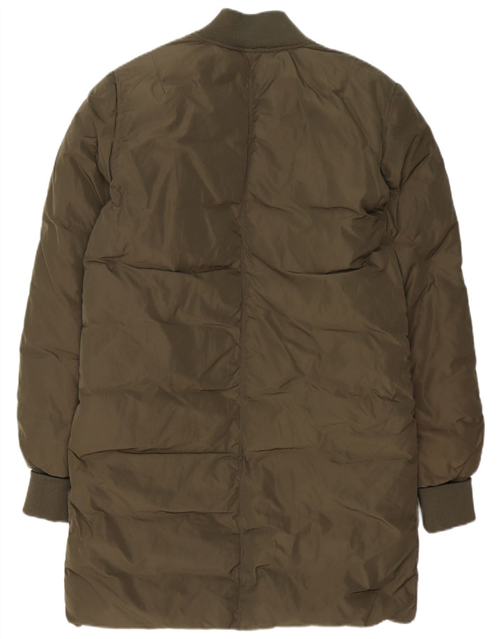 Scotch & Soda Abrigo acolchado para mujer UK 38 Verde medio
