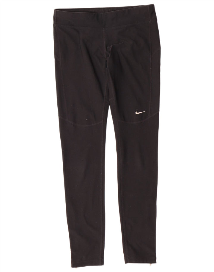 Leggings NIKE para mujer UK 10 Small Poliéster negro