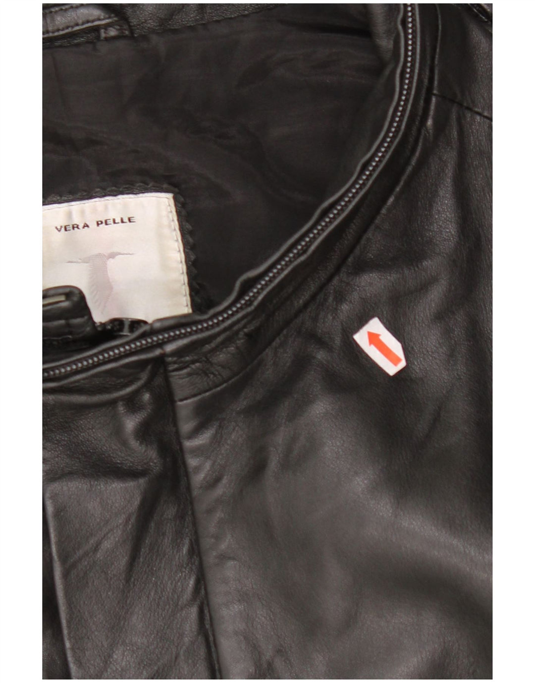 CONBIPEL Chaqueta de cuero para hombre IT 54 2XL Cuero negro