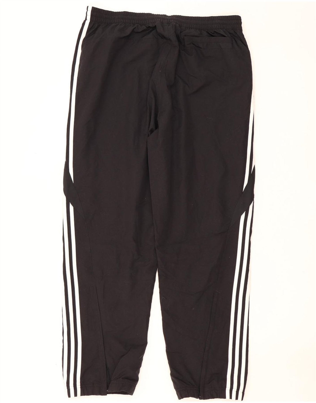 Adidas Hombre Pantalones De Chándal Joggers Grande Negro Poliéster