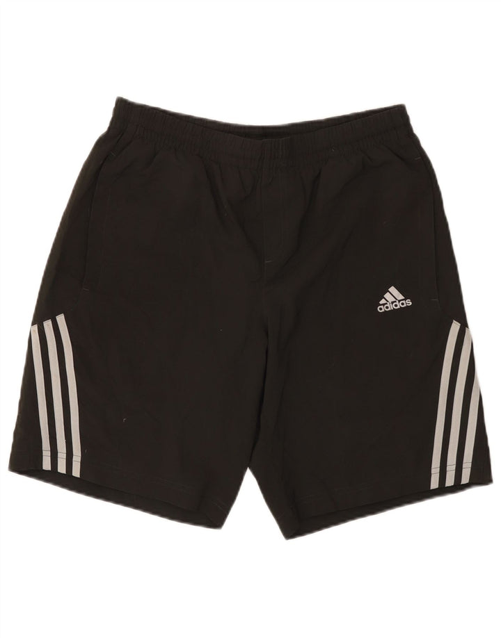 Adidas Mens Clima 365 Sport Shorts Pequeño Negro Colorblock Poliéster