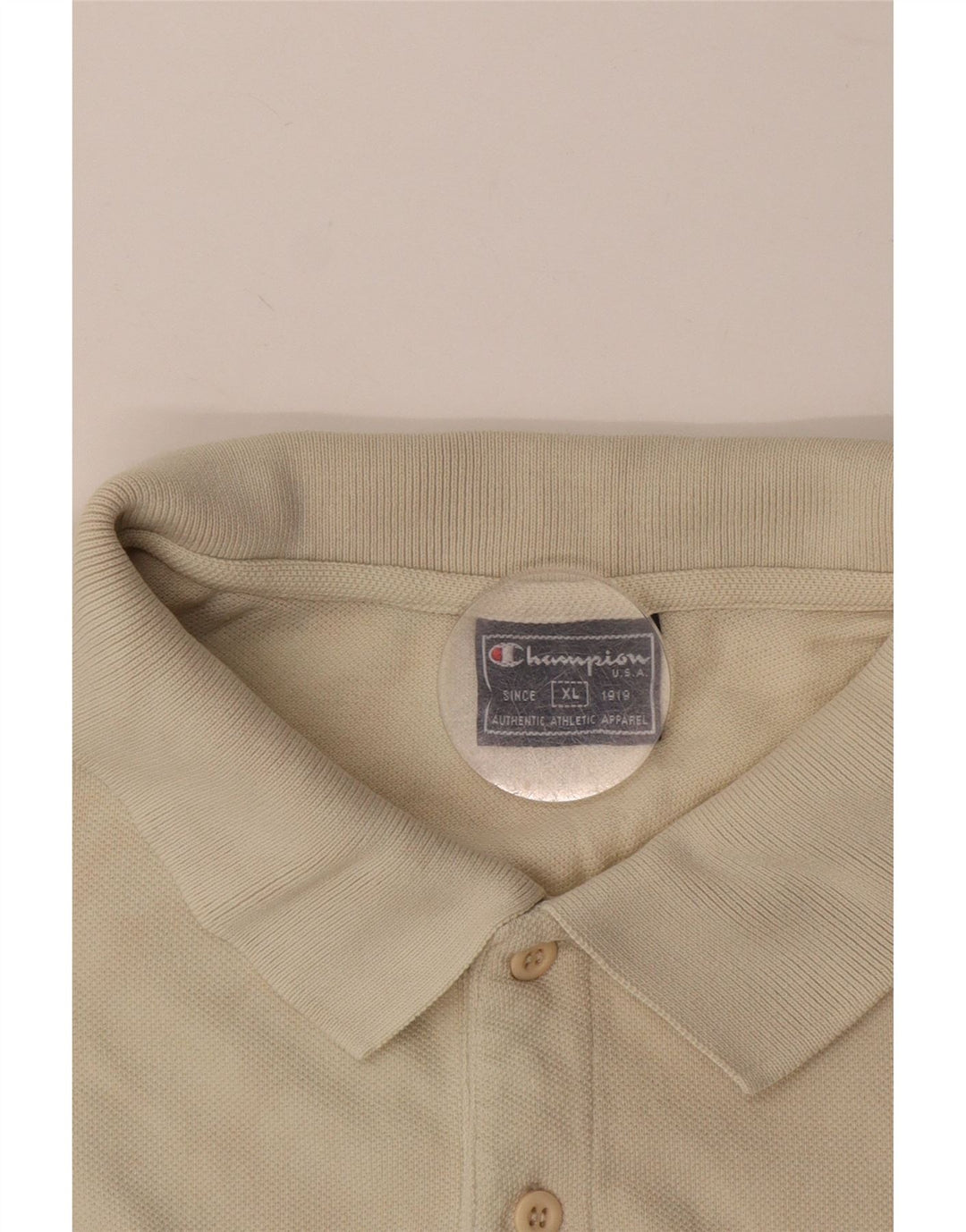 CHAMPION Polo Hombre XL Beige