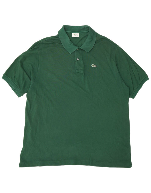 LACOSTE Polo para hombre Talla 8 3XL Algodón verde