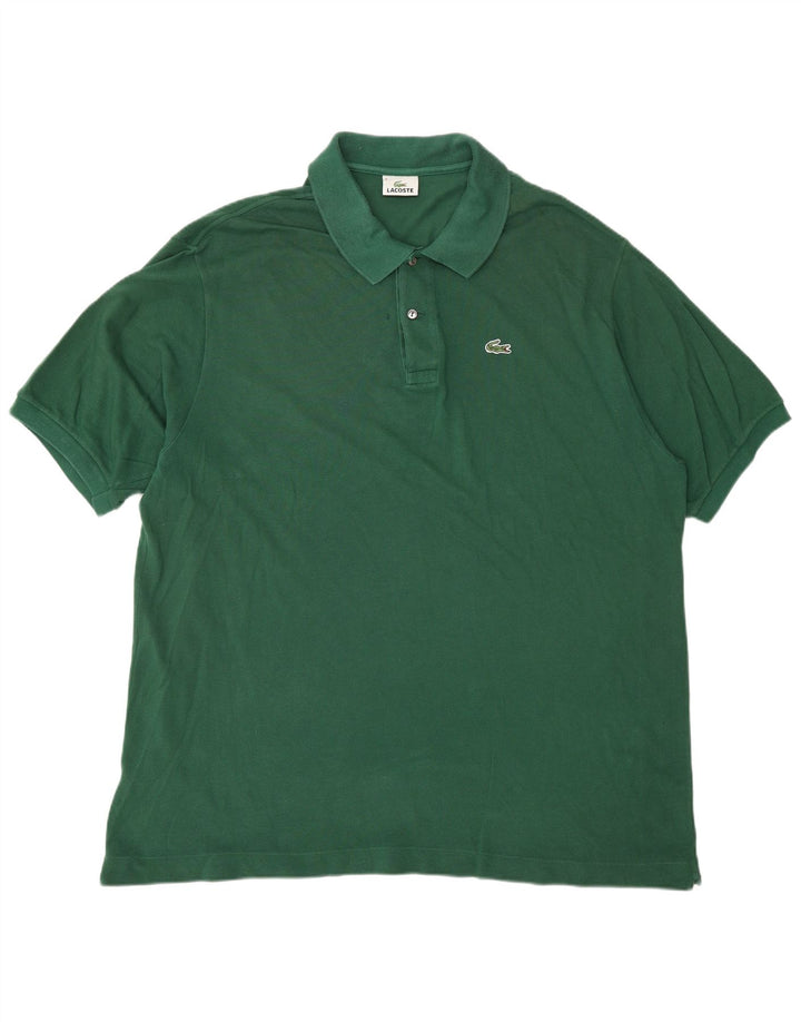LACOSTE Polo para hombre Talla 8 3XL Algodón verde